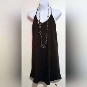 NWT SHEIN Black Halter Dress